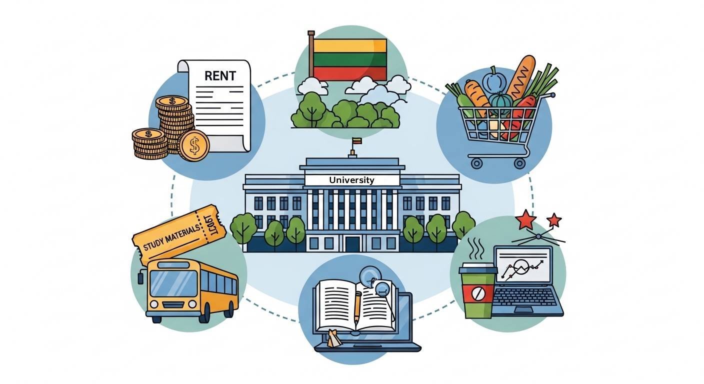 Cost of living for Universities in Lithuania