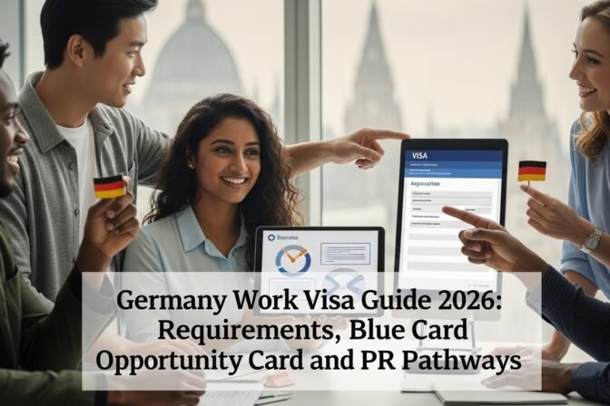 Germany Work Visa Guide 2026: Requirements, Blue Card, Opportunity Card and PR Pathways