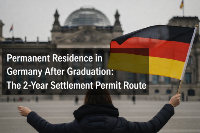 Permanent Residence in Germany After Graduation: The 2-Year Settlement Permit Route