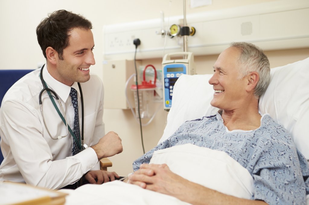 Healthcare team meeting