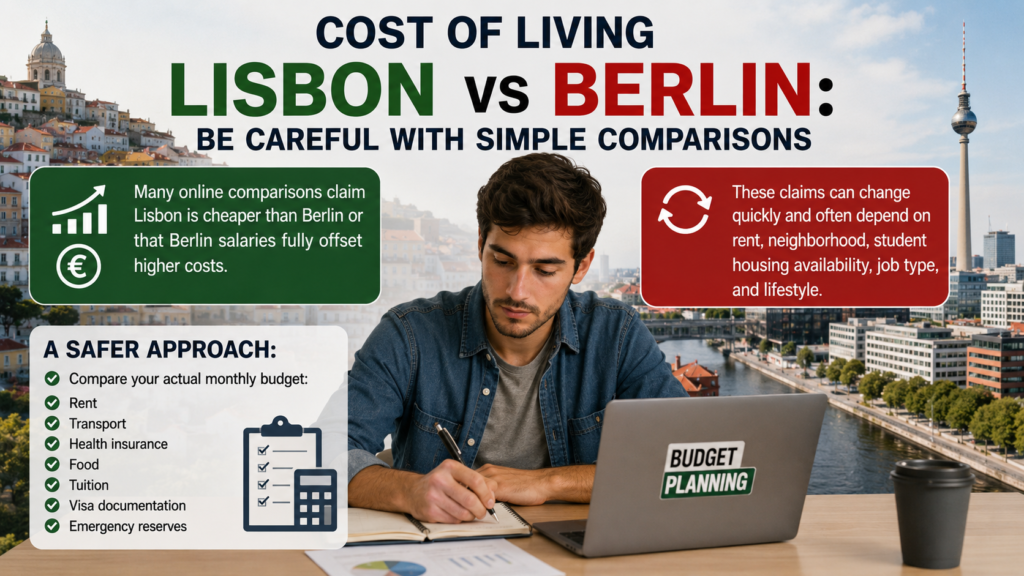 Germany vs Portugal student visa and study comparison 2026