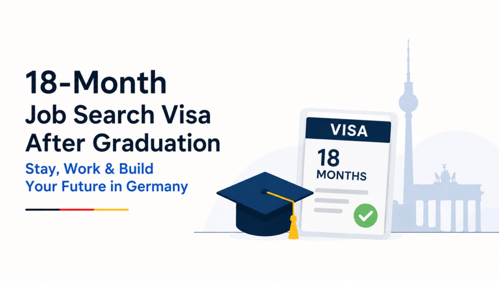 Germany post study work visa after graduation