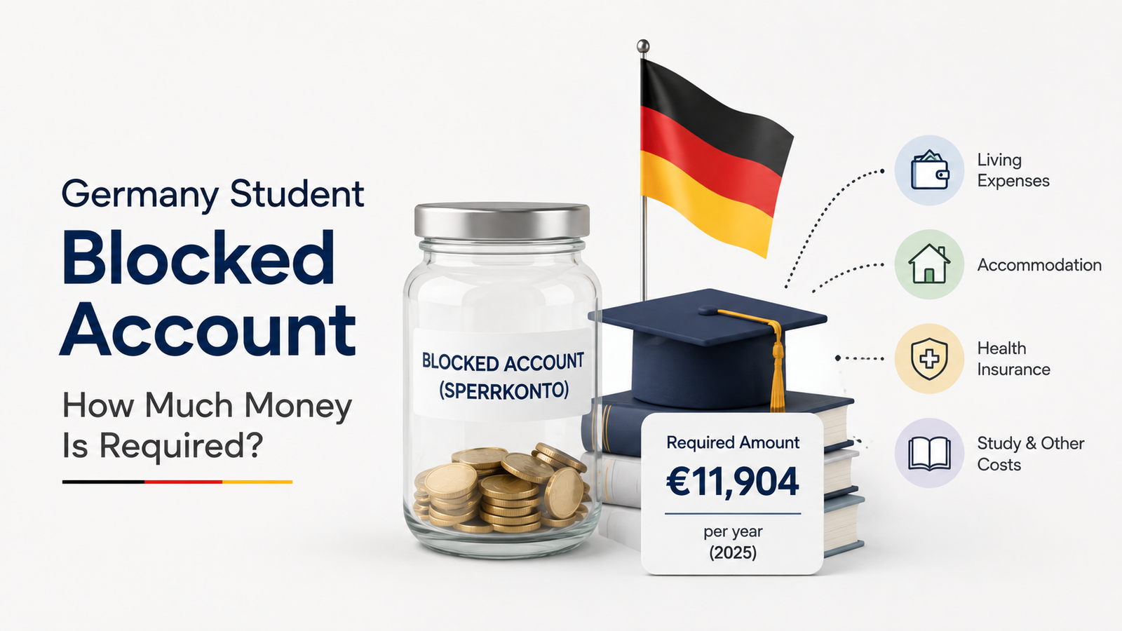 blocked account alternatives Germany for student visa financial proof