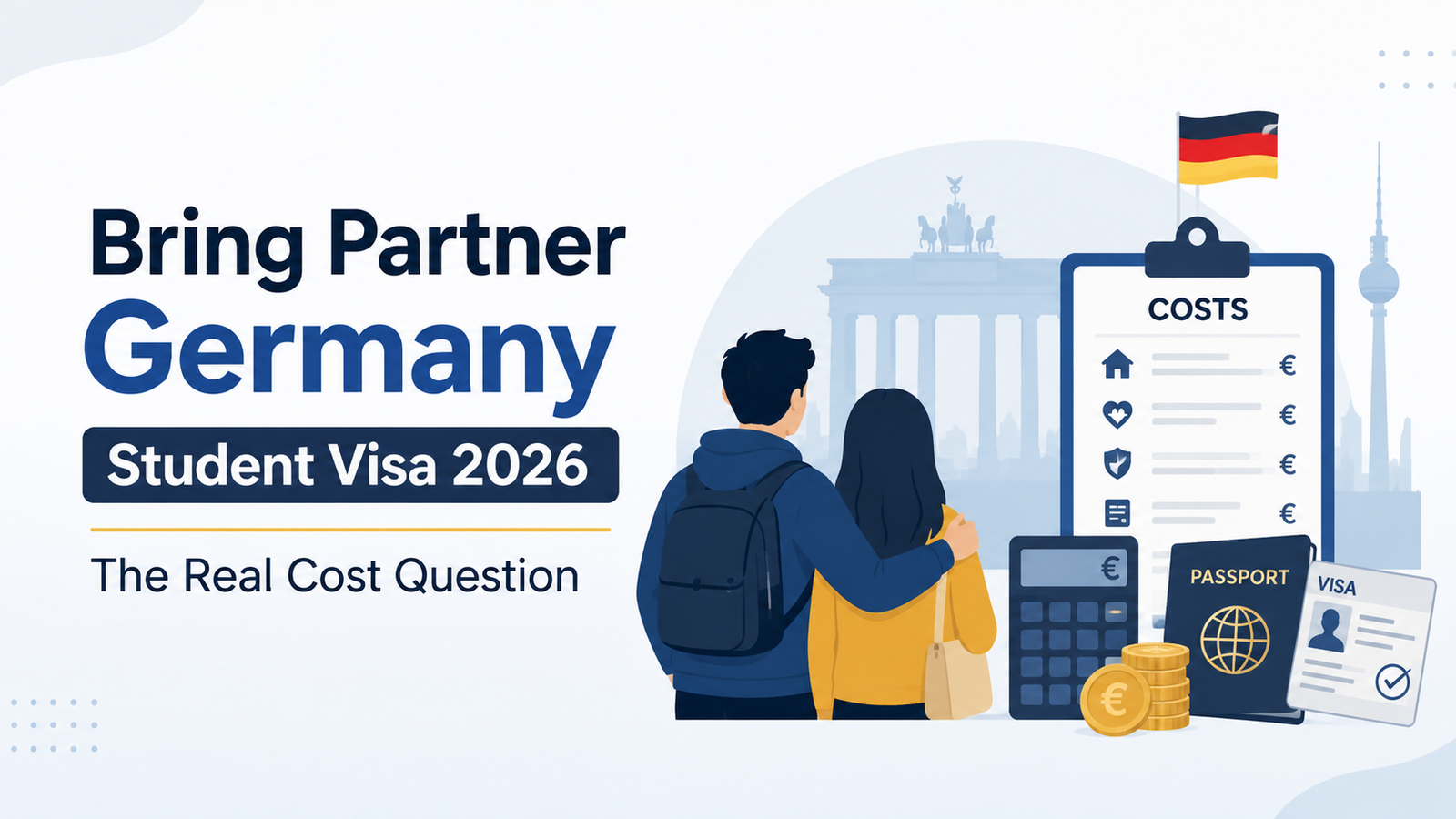 spouse Germany student visa dependent cost 2026