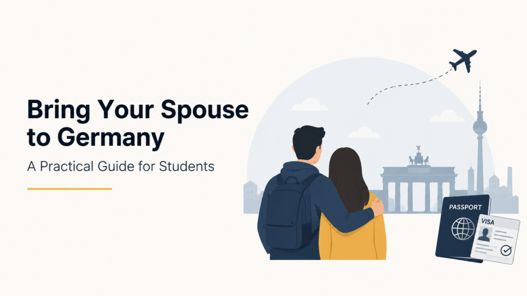spouse Germany student visa dependent cost