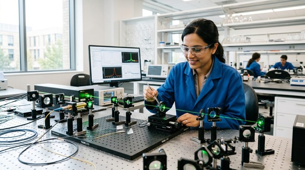 Optics, Lasers and Optical Spectroscopy